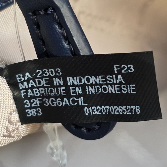 Michael Kors Marilyn Small Logo Blue Crossbody SET - Picture 7 of 14